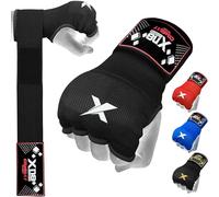 XN8 Gel Boxing Hand Wraps Inner Gloves, Quick 75cm Long Wrist Straps, Elasticated, Padded Fist Hand Protection, Muay Thai MMA Martial Arts Punching Speed Bag Training Bandages, Under Mitts Handwraps