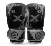 Xn8 Kids Boxing Gloves with Punch Numbers Combinations Multi-layered Boxing Gloves Kids - Self-taught Kickboxing MMA Grappling Muay Thai Karate Futuristic Punching Gloves boys & Girls (4 oz 6 oz)