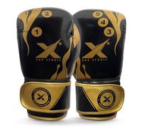 Xn8 Kids Boxing Gloves with Punch Numbers Combinations Multi-layered Boxing Gloves Kids - Self-taught Kickboxing MMA Grappling Muay Thai Karate Futuristic Punching Gloves boys & Girls (4 oz 6 oz)