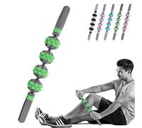 Xn8 Massage Stick Muscle Roller for Athletes, Trigger Points Pain, Deep Tissue, Leg Cramps, Quads, Calf, Hamstring, Back Tightness, Myofascial, Knots - Portable Fitness Roller