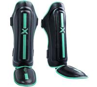 Xn8 MMA Shin Guards Kickboxing Shin Pad for Fighting Karate Boxing Training Taekwondo BJJ Lamina Hide Leather Instep Leg Protector Muay Thai Shin Guards