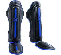 Xn8 MMA Shin Guards Kickboxing Shin Pad for Fighting Karate Boxing Training Taekwondo BJJ Lamina Hide Leather Instep Leg Protector Muay Thai Shin Guards