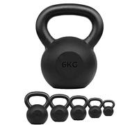 Xn8 Sports Cast Iron Kettle Bells Heavy Weight Gym Equipment for Home, Kettle Bell for Strength Cardio Training 6kg Kettlebell