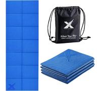 XN8 Sports Foldable Yoga Mat - Non-Slip, Eco-Friendly, Lightweight, Portable with Carrying Strap, Perfect for Home, Gym, and Travel Workouts, 72 Length