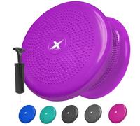 XN8 Sports Wobble Cushion Non-Slip Inflatable Board - Balance Cushion with Pump for Core Training-Fitness- Exercise-Posture-Agility-Gym-Workouts-Yoga - Sensory Cushion for Chair