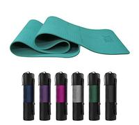 XN8 TPE Yoga Mat 6mm Thick Non Slip Eco Friendly Exercise Mat for Yoga Gym Pilates Workout Exercises Pilates Aerobic Planks with Carrying Strap 183cm X 63cm X 0.6cm Turquoise