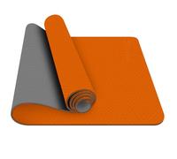 XN8 TPE Yoga Mat Thick Non Slip Eco Friendly Dual Layered Exercise Mat for Yoga Gym Pilates Workout Exercises Pilates Aerobic Planks with Carrying Strap