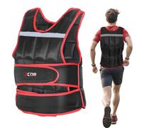 Xn8 Weighted Vest Fully Adjustable- 10kg,15kg Body Weight Vest for Strength Training, Running, Home Gym- Best Weighted Running Vest for Core Muscle Weight Loss Bone Density Improvement Men & Women