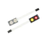 XNASU 1PCS 1 2 3 4 Key Button Membrane Switch Matrix Array Keyboard Keypad Control Panel Pad DIY Kit (Color : 2 key special)