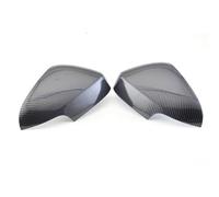 XNASU Wing Mirror Cover for Volvo S80 V70 V40 C30 C70 S40 V50 2007-2019, Car Door Side Rear View Caps Rearview Housing Replacement, Carbon Fiber Texture- 1 Pair