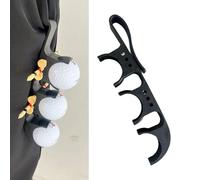 XNBTFK 2-in-1 Golf Tee Holder, Golf Ball Holder, Tee Bag Golf, Can Store Both Golf Balls and Ball Seats at The Same Time, with Hooks for Easy Carrying, Can be Directly Hung on A Bag