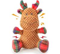 XNBTFK Christmas Squeaky Dog Toys, Dog for Cleaning Teeth, Training and Reduce Boredom for Puppy, Small, Middle, Large Dogs