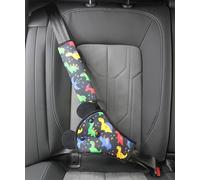 XNBTFK Seat Belt Pads for Kids, Universal Car Safety Seat Belt Pillow with Seatbelt Strap Cover, Car Seat Accessories Seat Belt Cover Shoulder Pads for Kids (Dinosaur Pattern)