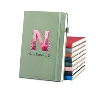 XNBTIM Personalised A5 Notebook Diary, Customizable Text, 200 Pages, Horizontal Line Notebooks, Personalized Gifts Suitable for Office, Study, and Business Occasions.