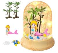 Xndryan 3-12 Year Old Gifts for Girls, Make Your Own Night Light Mermaid Toys DIY Gifts for Kids Arts and Crafts for Girls Birthday Presents