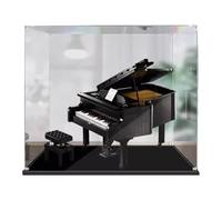 XNDSGJU Acrylic Clear Display Case for Lego 21323 Grand Piano. Transparent Dustproof Showcase Storage Box Display Box Stand for (Only Case) (3mm)