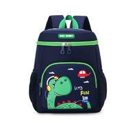 XNDZ Toddler Backpack for Nursery Kids Children Dinosaur Backpack with Chest Strap Kindergarten School Bag Outdoor Rucksack for 3-6 Years Boys Girls (Navy Dinosaur)