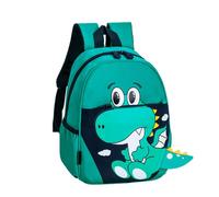 XNDZ Toddler Backpack for Nursery Kids Children Dinosaur Backpack with Chest Strap Kindergarten School Bag Outdoor Rucksack for 3-6 Years Boys Girls (Green 3 Dinosaur)