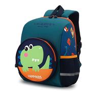 XNDZ Toddler Backpack for Nursery Kids Children Dinosaur Backpack with Chest Strap Kindergarten School Bag Outdoor Rucksack for 3-6 Years Boys Girls