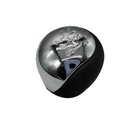 XNERUDX Car Accessories Compatible with Kia for Forte for Soul 5 6 Speed Car Accessories Manual MT Shift Gear Knob Shifter Lever Head Handball(6 Speed Chrome)