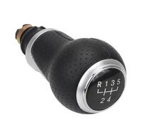 XNERUDX Knobs Shift Compatible with Seat for Leon MK1 12mm 5 Speeds 6 Car Gear Shift Knob Shifter Auto Accessories(R Silver 5 Gear)