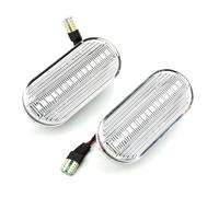 XNERUDX Signal Light Compatible With Seat For Leon 1M 1996 1997 1998 1999 2000 2001 2002 2003 2004 2005 2006 Car Side Marker Lamp Light Turn Signal Lights 14805294(Clear)
