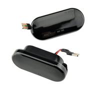 XNERUDX Signal Light Compatible With Seat For Leon 1M 1996 1997 1998 1999 2000 2001 2002 2003 2004 2005 2006 Car Side Marker Lamp Light Turn Signal Lights 14805294(Black)