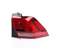 XNERUDX TailLamp Assembly Compatible With VW For Tiguan L 2017-2021 Car Rear TailLight Turn Signal Brake Bumper Lamp Stop Fog Lamp Tail Lamp Assembly(Outside Right)