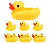 XNFUOE 16Pcs Rubber Ducks Bath Toys with 4 Large and 12 Small Ducks Bath Duck Toys Squeak and Float Duckies Party Bags Car Dashboard Home Decoration