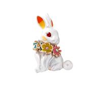 XNFUOE Crystal Enamel Bunny Brooch Easter Bunny Brooch Rabbit Brooch Accessories Cartoon Rabbit Badge for Women Men