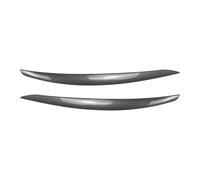 XNFUR 1Pair Car Headlight Eyebrow Cover Trim,Fit For, E92 E93 3 Series 2 Door Couple M3 2005-2013 Decoration Eyelids Headlamp Car Headlight Eyebrow Overlay(Carbon Fiber Black)