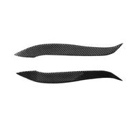 XNFUR 2pcs Car Headlight Eyebrow Cover Trim Sticker,Fit For Toyota, Starlet Glanza EP91 1996-1999 Car Accessories Eyelid Car Headlight Eyebrow Overlay(Carbon Fiber)