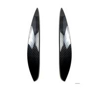 XNFUR 2pcs Car Headlight Eyebrow Eyelid Cover Trim Sticker,Fit For Smart, 453 2015-2020 Headlamp Car Headlight Eyebrow Overlay(Carbon Fiber)