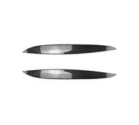 XNFUR 2PCS Car Headlight Eyebrow Eyelids Cover,Fit For VW,Fit For Golf MK4 GTI TDI SDI R32 FSI GL GLS Variant 1997-2005 Spoiler Tuning Stickers Car Headlight Eyebrow Overlay(Carbon Look)