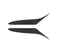XNFUR 2pcs Car Headlight Eyebrow Stickers Trim Cover,Fit For Mazda, RX8 Coupe 2004-2008 Car Accessories ABS Eyelids Car Headlight Eyebrow Overlay(Carbon Fiber)