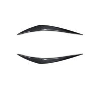 XNFUR 2pcs Car Headlight Eyebrows Sticker,Fit For, F20 F21 1 Series 116i 118i 120i 125i M135i M140i 2015-2019 Eyelid Lamp Light Glossy Car Headlight Eyebrow Overlay(2pcs Carbon Fiber)