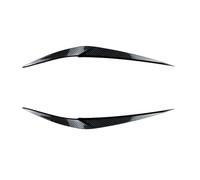 XNFUR 2PCS Front Headlight Eyebrows Stickers,Fit For, X1 F48 F49 2015+ ABS Car Gloss Black Carbon Look Eyelid Car Headlight Eyebrow Overlay(Carbon Look)