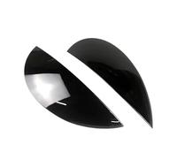 XNFUR 2Pcs Headlight Eyebrows Cover Front Lamp Eyelids,Fit For Mini, F54 CLUBMAN F57 CABRIO F55 COOPER F56 Car Headlight Eyebrow Overlay