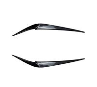 XNFUR 2PCS,Headlight Eyelids Eyebrows,Fit For, X4 X3 G01 G02 2018-2023 Car Accessories ABS Car Headlight Eyebrow Overlay(Carbon Look)