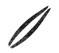 XNFUR 2x Car Headlight Eyebrow Eyelid Cover Trim,Fit For, E92 E93 3Series 2006-2012 Exterior Accessories Car Headlight Eyebrow Overlay