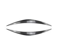 XNFUR 2X Headlight Eyebrows Stickers,Fit For Hyundai, I30N N-Line RS Active Performance 2017-2020 3D Tuning ABS Auto Eyelid Car Headlight Eyebrow Overlay(Carbon Look)