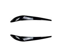 XNFUR Car Front Headlights Eyebrows Eyelids Cover Stickers,Fit For X3 F25 X4 F26 2014-2017 Eyelash Head Light Lamp Car Headlight Eyebrow Overlay