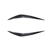 XNFUR Car Headlight Eyebrow Cover Trim Sticker,Fit For, 1 Series F20 F21 116i 118i 120i 125i M135i M140i 2015-2019 Glossy Carbon Light Lamp Eyelid Car Headlight Eyebrow Overlay(Carbon Fiber)