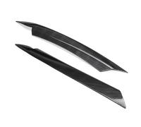 XNFUR Car Headlight Eyebrow Stickers Cover Trim,Fit For Volkswagen,Fit For Passat, B7 2010-2015 Gloss Black Head Lamp Light Eyelid Car Headlight Eyebrow Overlay(Carbon Look)