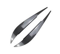 XNFUR Car Headlight Eyelid Eyebrow Trim,Fit For 4 Series F32 F33 F36 2014-2020 Car Headlight Eyebrow Overlay(Carbon Fiber Pattern)