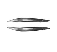 XNFUR Car Headlight Lamp Eyebrows Cover Trim,Fit For X6 E71 2008-2014 Car Headlight Eyelids Lids Car Headlight Eyebrow Overlay(Carbon Fiber Pattern)
