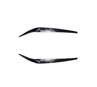 XNFUR Car Headlights Eyebrow Trim Cover Stickers,Fit For, 5 Series G30 525I 530I 2017-2021 Car Trim Decoration Eyelids Car Headlight Eyebrow Overlay