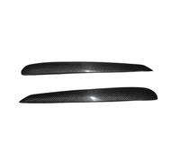 XNFUR Car Headlights Eyebrows Cover Stickers,Fit For VW,Fit For Golf, 6 GTI MK6 2008-2012 Eyelash Head Light Carbon Fiber Eyelids Car Headlight Eyebrow Overlay