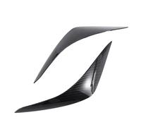 XNFUR Car Headlights Eyelids Eyebrow Trim Stickers Cover,Fit For Polo Plus 2019 2020 Car Headlight Eyebrow Overlay