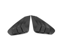 XNFUR Car Side Shutter Cover Trim Sticker,Fit For Toyota, RAV4 2019-2023 Vent Scoop Carbon Fiber ABS Rear Louver Window Vehicle Rear Window Shutter Cap (Carbon)